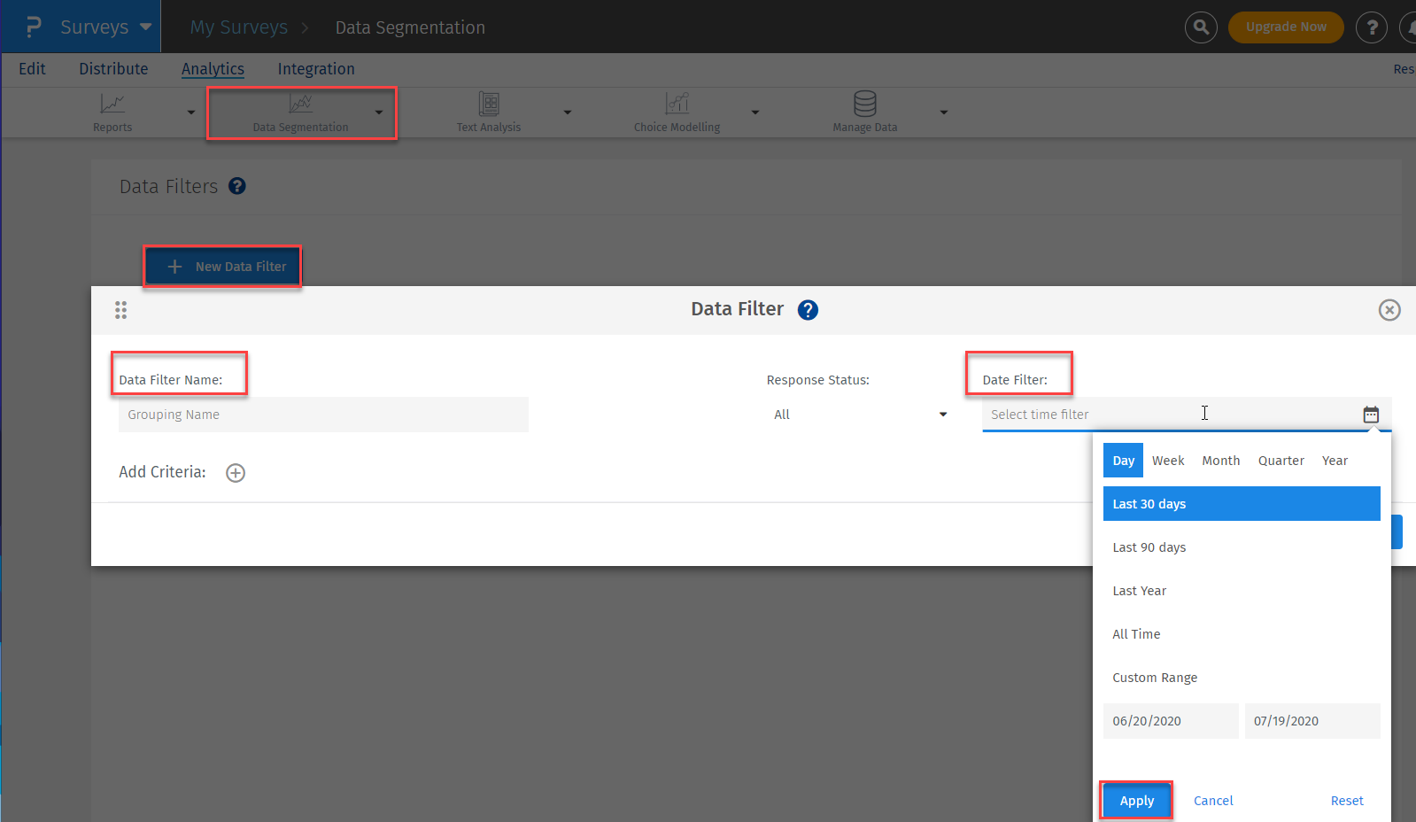 Survey Software Help Image